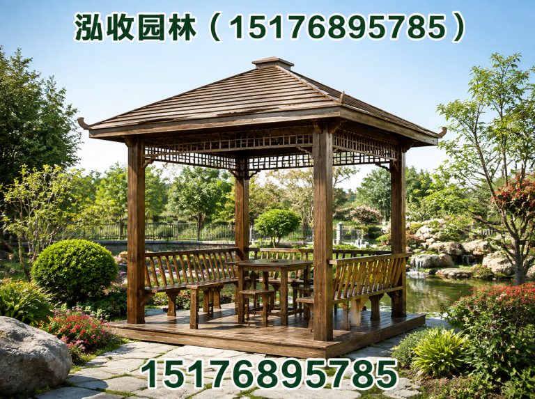 聊城防腐木展示图